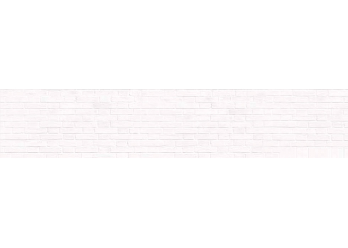 Стеновая панель 300 ПР белая кирпичная