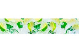 Стеновая панель 200 ПР лайм во льду