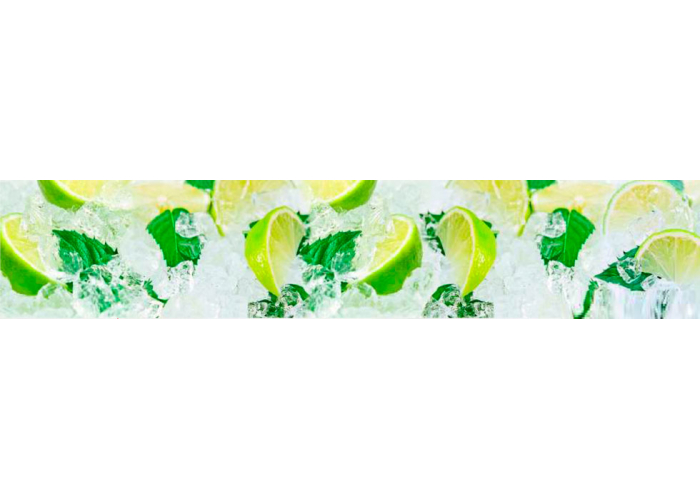 Стеновая панель 200 ПР лайм во льду