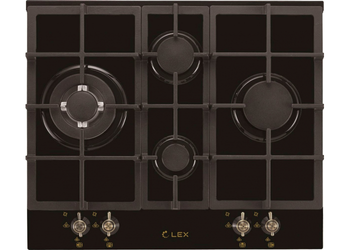 Газовая варочная панель LEX GVG 643C BL