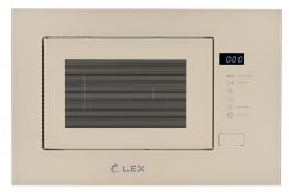 Микроволновая печь встраиваемая LEX BIMO 20.01 IVORY