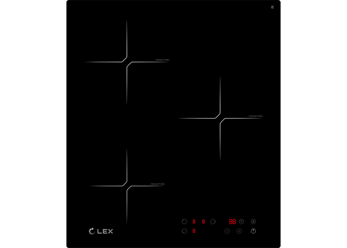 Индукционная варочная панель панель LEX EVI 430 BL