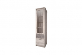 Шкаф с витриной Анрэкс JAZZ 1V1D1S