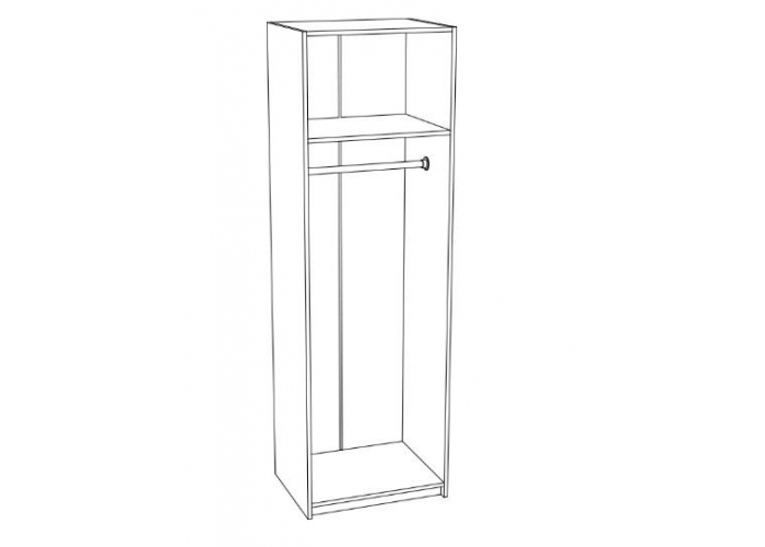 Шкаф со скалкой Стендмебель Мальта ШК 711