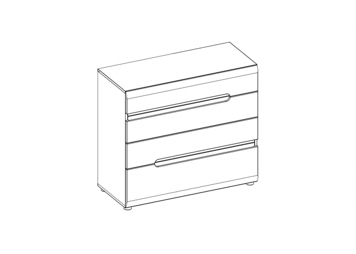Комод Анрэкс LINATE 4S/TYP 44