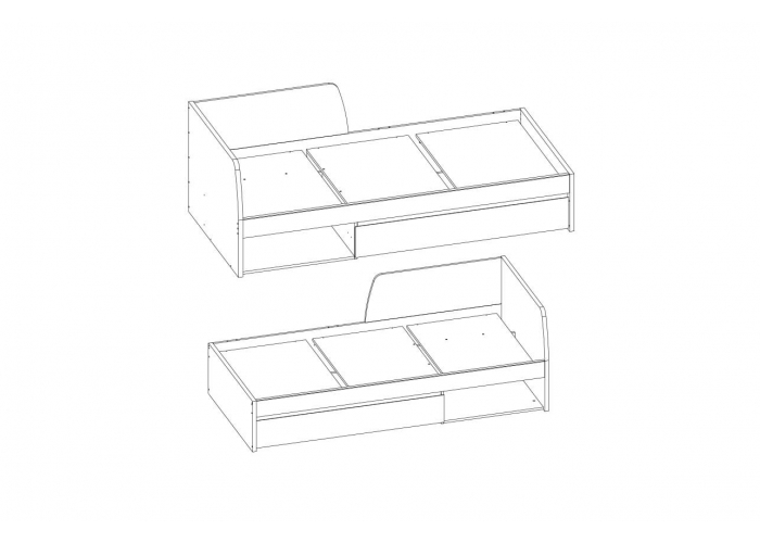 Кровать Анрэкс JAZZ 90