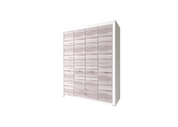 Шкаф без зеркала Анрэкс OLIVIA 4D2S