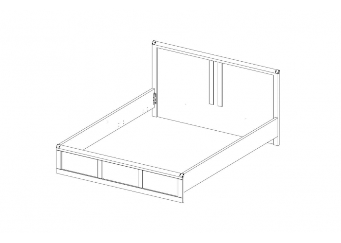 Кровать Анрэкс MAGELLAN 160