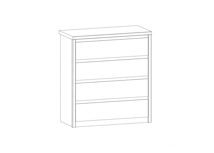 Комод Анрэкс JAZZ 4S