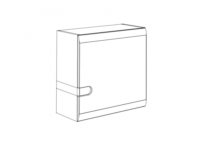 Шкаф навесной Анрэкс LINATE 1D/TYP 65