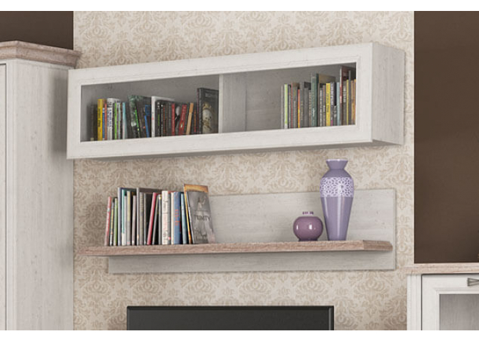 Полка навесная Анрэкс MONAKO 1V