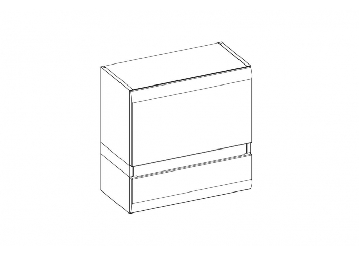 Шкаф навесной Анрэкс LINATE 1D/TYP 66