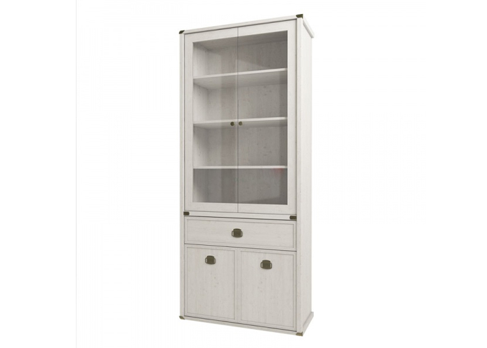 Шкаф с витриной Анрэкс MAGELLAN 2V2D1S