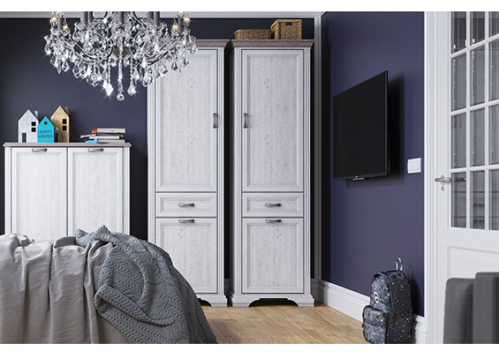 Шкаф Анрэкс MONAKO 2D1S