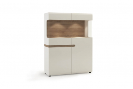 Шкаф с витриной Анрэкс LINATE 3D-1S/TYP 33