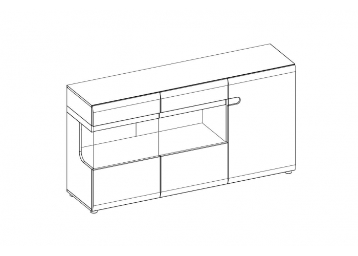 Комод Анрэкс LINATE 3D/TYP 42