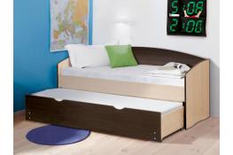 Кровать детская выдвижная Матрица ЛДСП