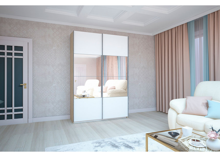 Шкаф-купе Е1 120х57х230 Прайм ДЗ-2