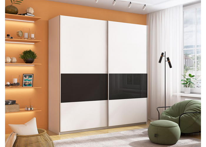 Шкаф-купе Е1 220х57х230 Прайм ДД СЧ