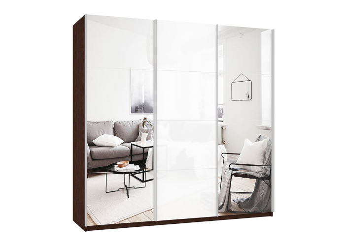 Шкаф-купе Е1 210х57х230 Прайм ЗСЗ