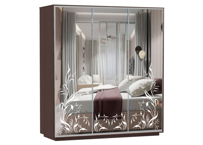 Шкаф-купе Сенатор 210х60х220 Трио Лиана