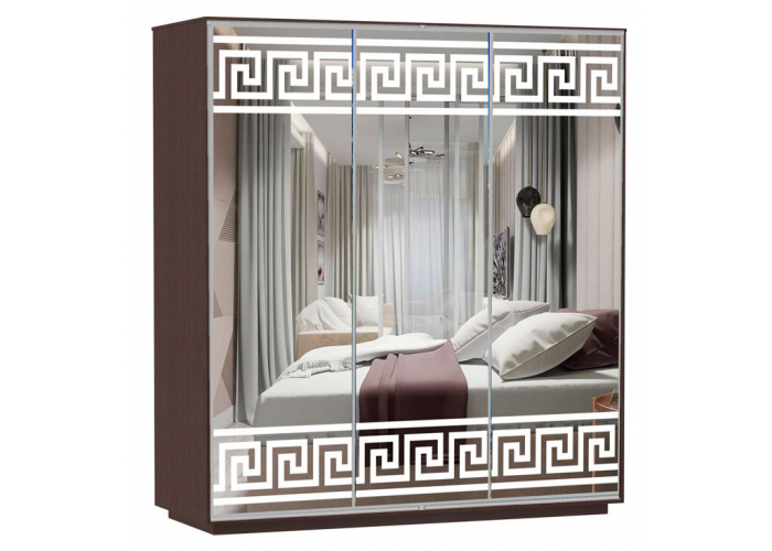 Шкаф-купе Сенатор 210х60х220 Трио Версаче