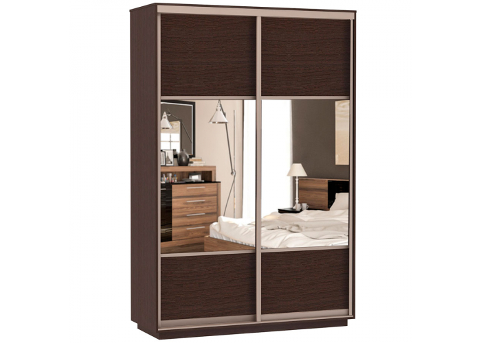 Шкаф-купе Сенатор 90х45х190 Симпл Комби 2