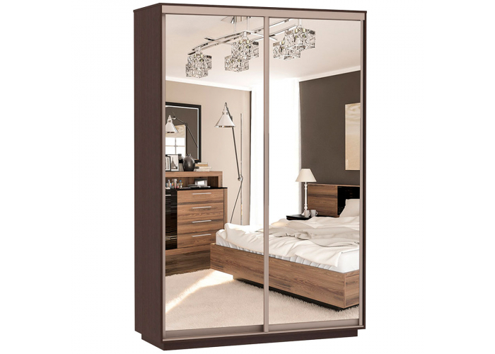 Шкаф-купе Сенатор 90х45х190 Симпл квадро комби 4