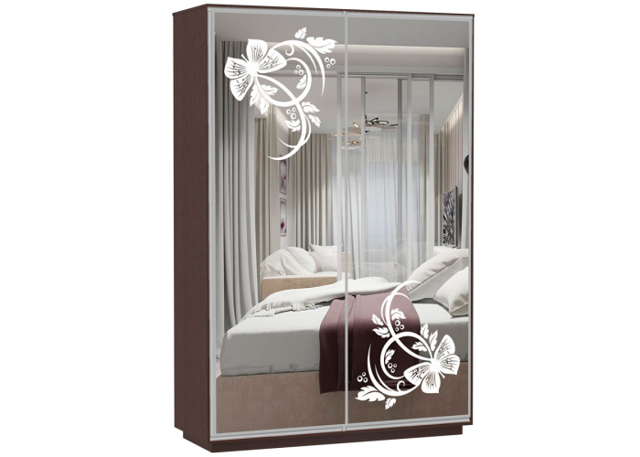 Шкаф-купе Сенатор 140х45х220 Класс Бабочки-2