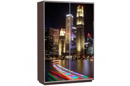 Шкаф-купе Сенатор 120х60х220 Класс Ночной-город