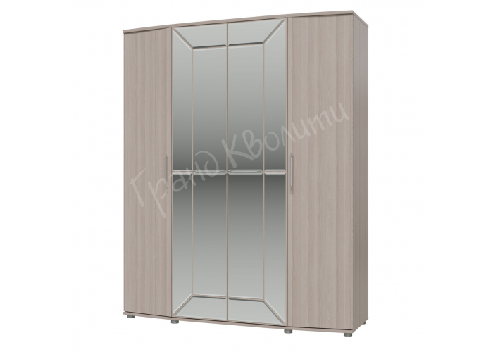 Шкаф 4-х дверный Гранд Кволити Амели