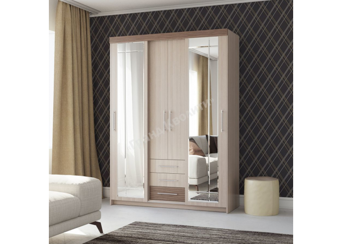 Шкаф-купе с ящиками Гранд Кволити Олимп