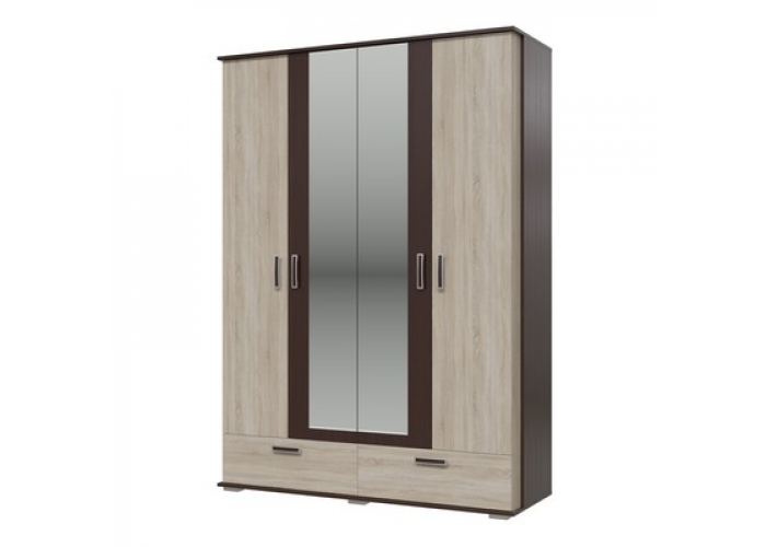 Шкаф 4-х дверный с ящиками Гранд Кволити Даллас