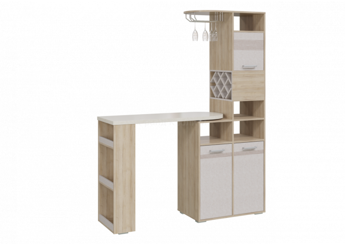 Шкаф перегородка двухсторонний Гранд Кволити БарС