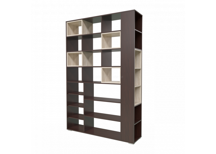 Шкаф перегородка двухсторонний Гранд Кволити Румба