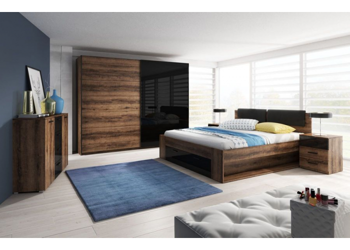 Кровать HELVETIA GALAXY 160 с ящиком typ 51