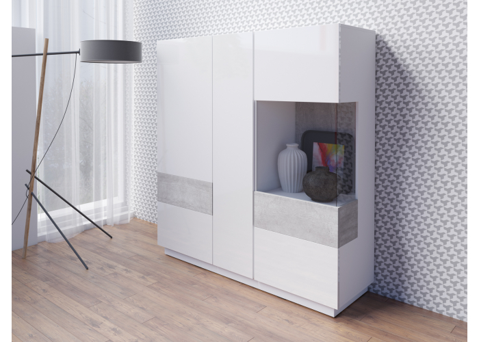 Комод HELVETIA SILKE 3D typ 46