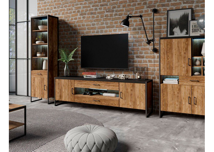 Тумба-TV HELVETIA TARABO 2D2S typ 40 (ниша)