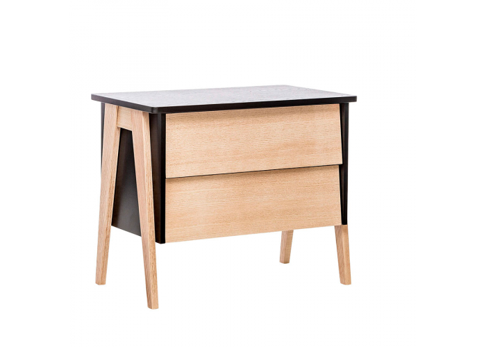 Тумбочка прикроватная Импэкс Сканди 2 ящ.