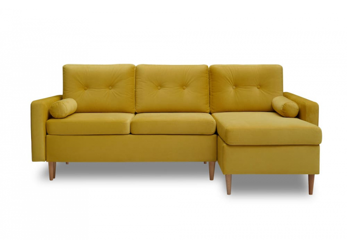 Диван угловой OSHN Скандинавия Bergen mustard