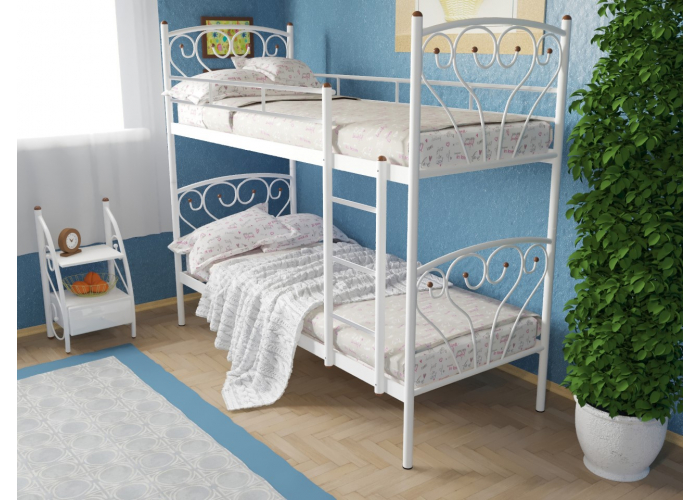 Кровать двухъярусная МилСон Ева Трансформер 80х190