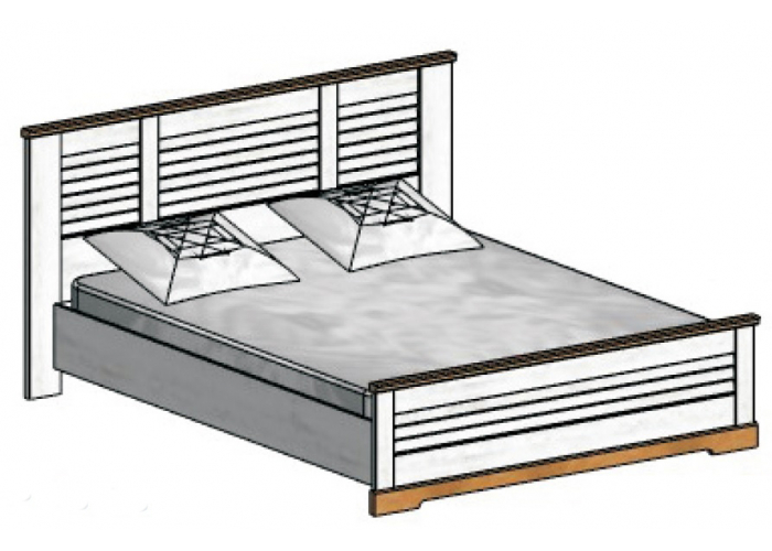 Кровать СБК Кантри СРН 140