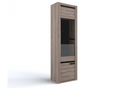 Шкаф со стеклом СБК Бруна