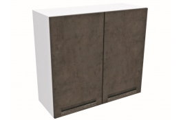 Шкаф 2-х дверный навесной СБК Грей ШГ-80
