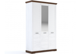 Шкаф 3-х дверный СБК Кантри