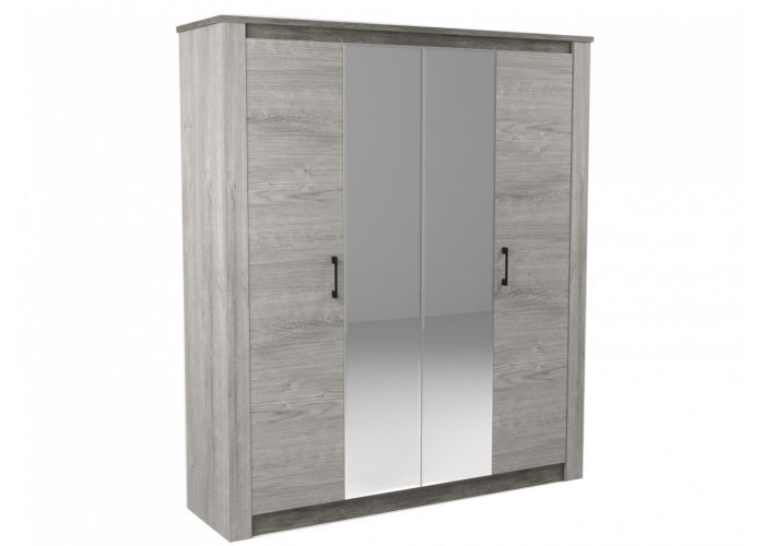 Шкаф 4-х дверный СБК Денвер