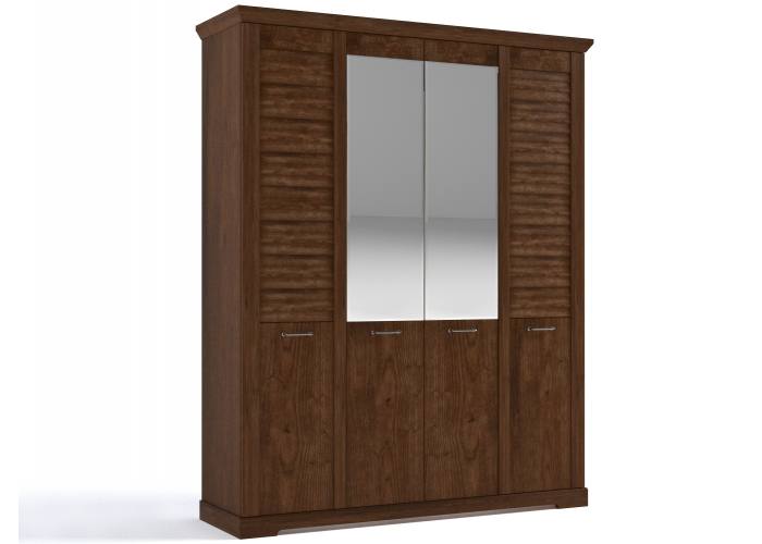 Шкаф 4-х дверный СБК Кантри РТ