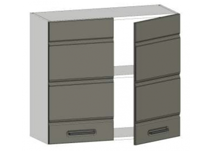 Шкаф навесной 2-х дверный СБК Канзас ШГ-80