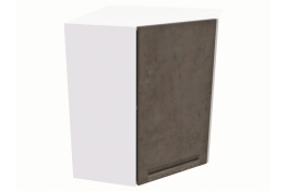 Шкаф навесной угловой СБК Грей ШУ-60