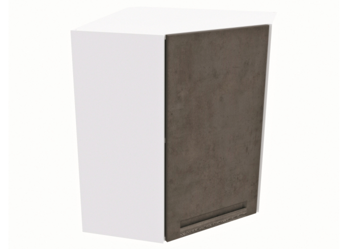 Шкаф навесной угловой СБК Грей ШУ-60